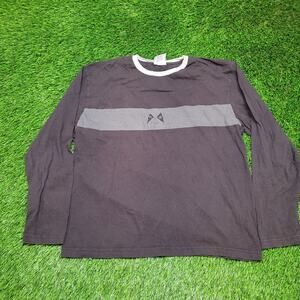 Vintage Y2K Tommy Hilfiger Athletics Long Sleeve Shirt Mens XL Colorblock